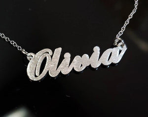 SPK01- Sparkling Personalized Name Necklace